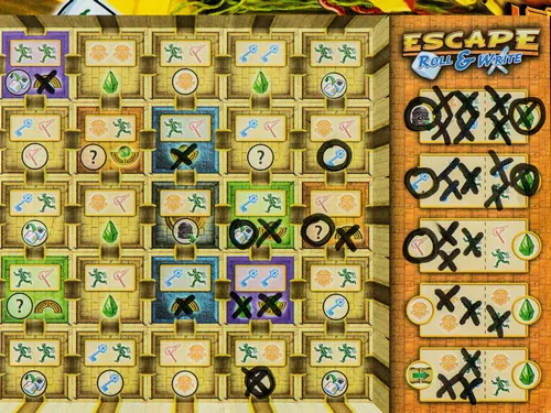 Test du jeu ESCAPE Roll and Write 3